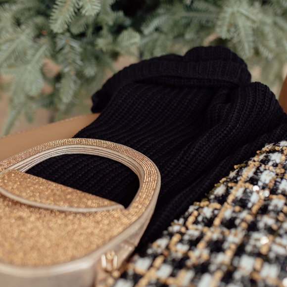 Gold Evening Bag - Picture 5 of 7